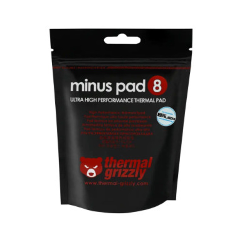 Thermal Grizzly Minus Pad 8 2mm Thickness | TG-MP8-100-100-20-1R