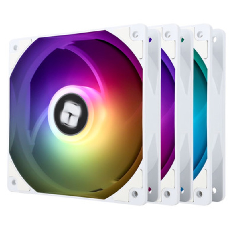 Thermalright 120mm White ARGB Case Fan (3-Pack) |  TL-C12CW-S X3