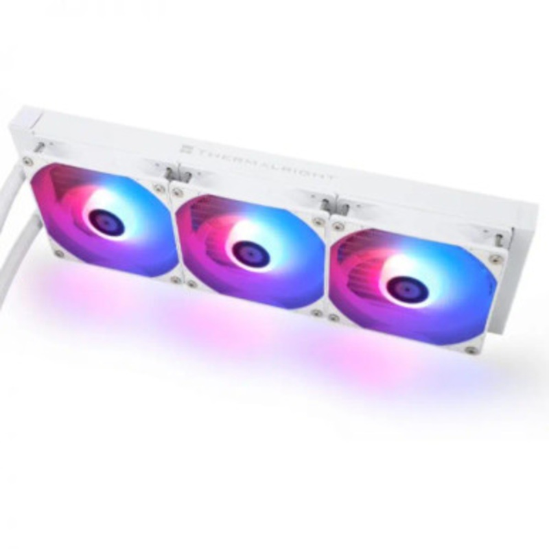 Thermalright Aqua Elite 360 WHITE ARGB Sync Water Cooling CPU Cooler, three 120mm PWM Fans, S-FDB Bearings, Suitable for AMD/AM4 AM5, Intel LGA115X/1200/1700/2011/2066 ,White | TL-C12CW-S-360