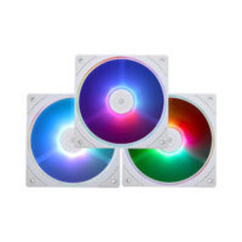 Thermalright  ARGB 120mm Halo Case White Fan (3-Pack) | TL-S12W-S X3