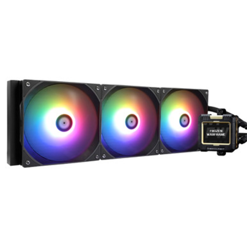 Thermalright Frozen Warframe 420 Liquid CPU Cooler ARGB Black with LCD Screen