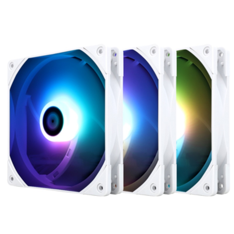 Thermalright X3 140mm PWM ARGB Fans Triple Pack, White | X3