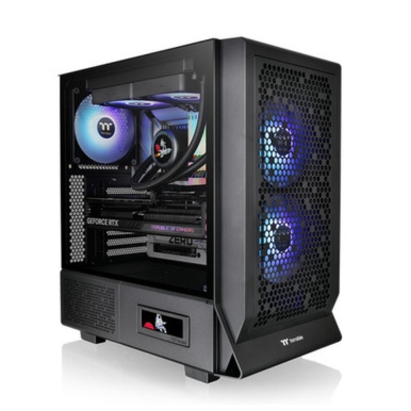 Thermaltake CA-1Y2-00M1WN-01 Ceres 330 TG ARGB Mid Tower Chassis | CA-1Y2-00M1WN-01