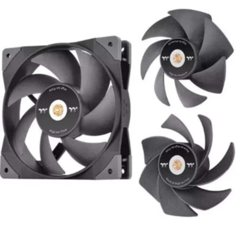 Thermaltake CL-F155-PL12BL-A SWAFAN GT12 PC Cooling Fan TT Premium Edition (Single Fan Pack) | CL-F155-PL12BL-A