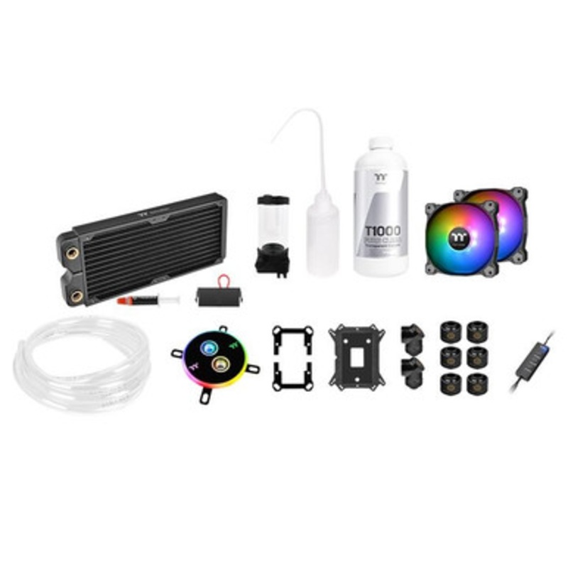 Thermaltake Pacific C240 DDC Soft Tube Water Cooling Kit | CL-W249-CU12SW-A