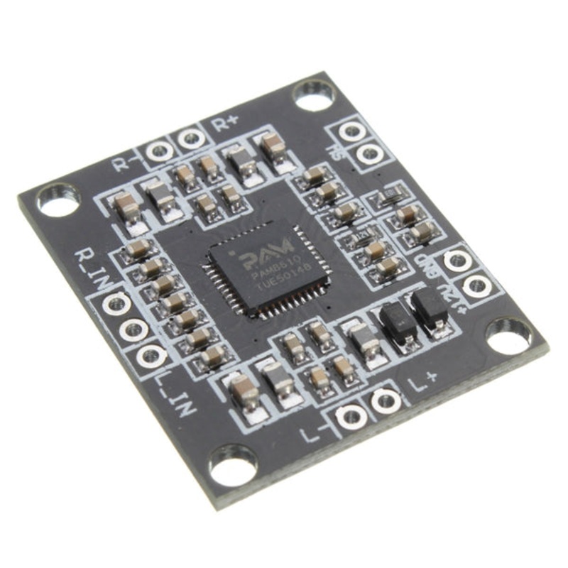 10pcs PAM8610 Digital Amplifier Board 2x15W Dual Channel Stereo Class D
