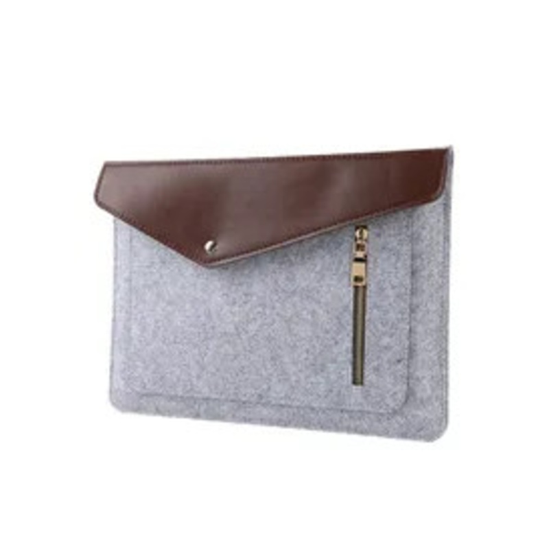 Sharpdo 15 Laptop Bag For Macbook Light Grey | 00236
