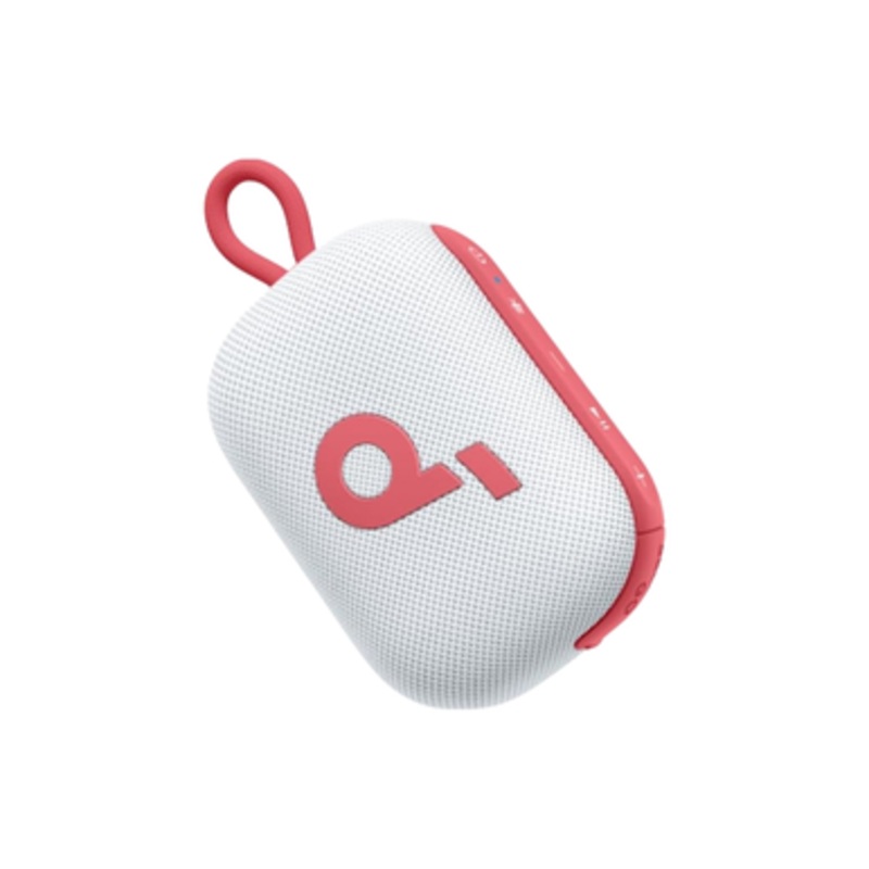 Soundcore Select 4 Go Portable Bluetooth Speaker – White/Red | A31X1191