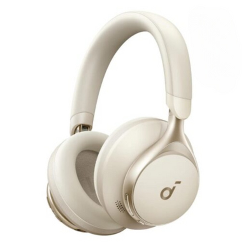 Soundcore Space One Wireless Noise Cancelling Headphones  Latte Cream