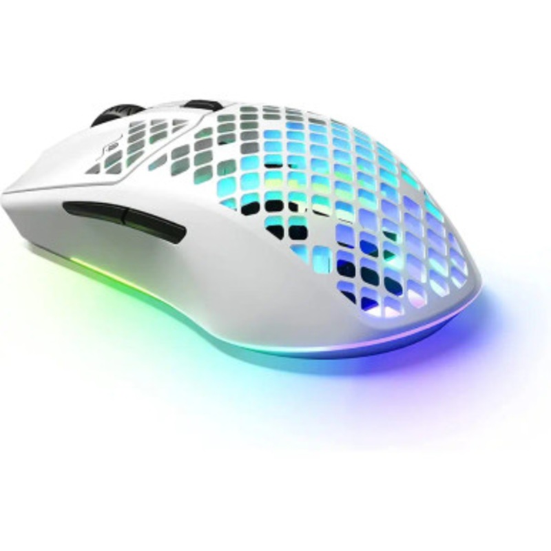 SteelSeries Aerox 3 Wireless – Super Light Gaming Mouse – Snow| 62608