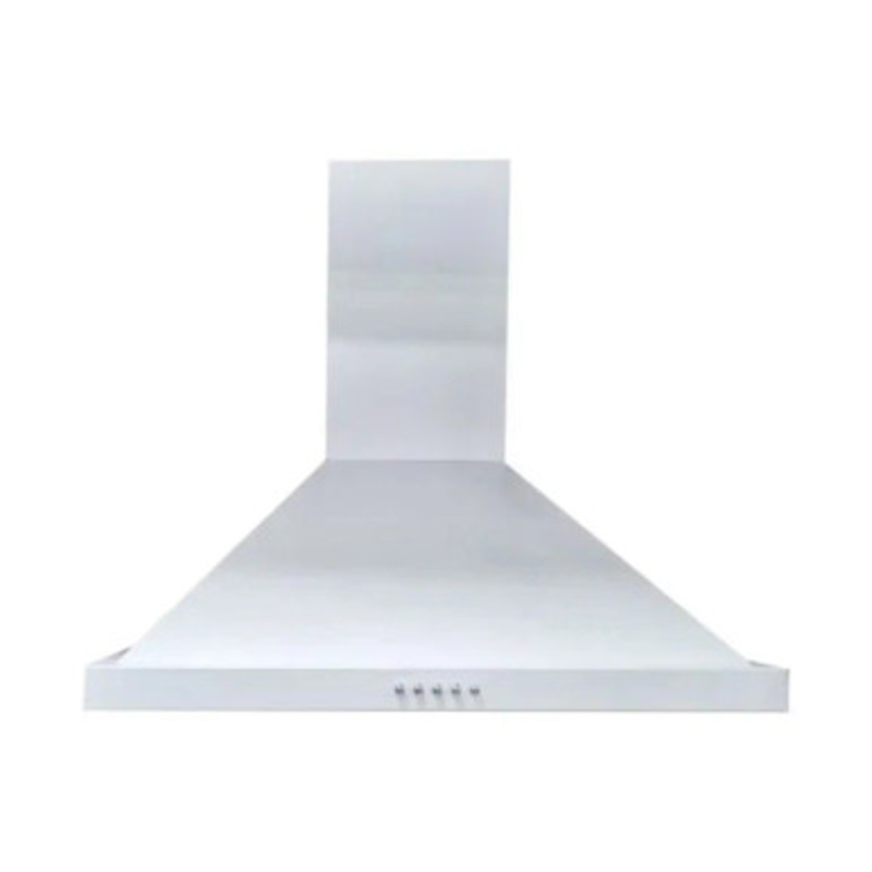SUPER CHEF Pyramid Hood 60Cm Push Button White | TERAA 60 WH