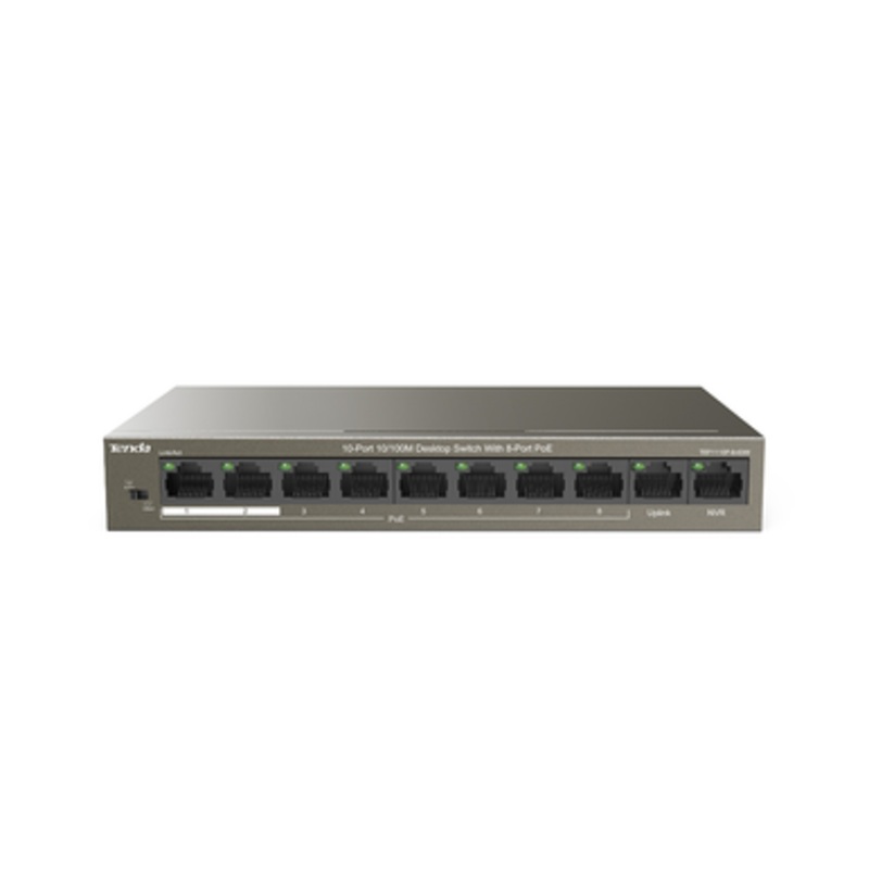 Tenda Poe 10/100 Unmanaged Switch | TEF1110P8-63W