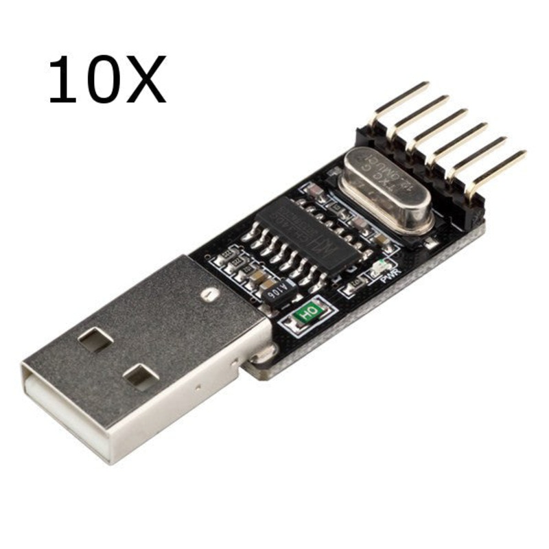 10Pcs RobotDyn USB Serial Adapter CH340G 5V/3.3V USB to Ttl-uart For Arduino Pro Mini DIY