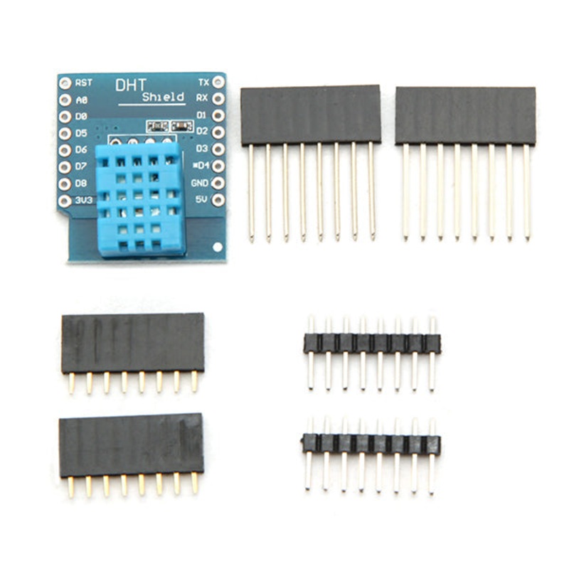 10Pcs Wemos DHT11 Single Bus Digital Temperature Humidity Sensor Shield For WeMos D1 Mini