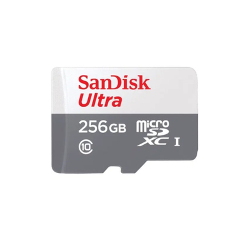 SanDisk Ultra micro SD 256GB 100MB/s Class 10 | SDSQUNR-256-GN3MN
