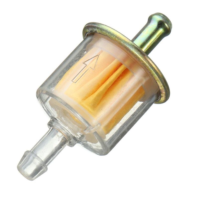 10pcs 5/16” 8mm Motorcycle Inline Petrol Gas Fuel Line Filter For Pit Dirt Bike ATV Universal