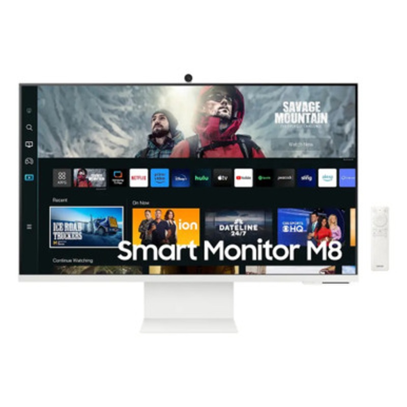 Samsung  32 M8 4k 60Hz Smart Monitor, White | LS32DM801UMXUE