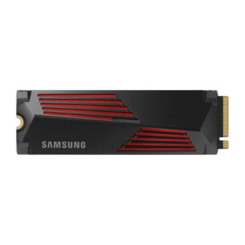 Samsung 990 PRO M.2 2280 4TB PCI-Express Gen 4.0 X4, NVMe 2.0 V7 V-NAND 3bit MLC Internal Solid State Drive (SSD) MZ-V9P4T0CW. W/Heatsink | MZ-V9P4T0CW