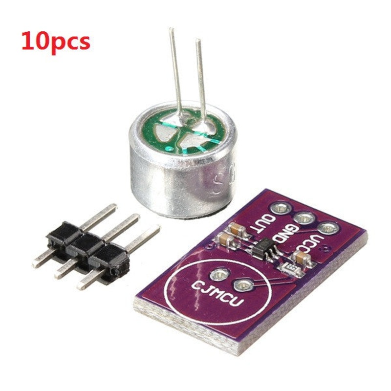 10pcs CJMCU-9812 MAX9812L Electret Microphone Amplifier Development Board Sensor Module For Arduino