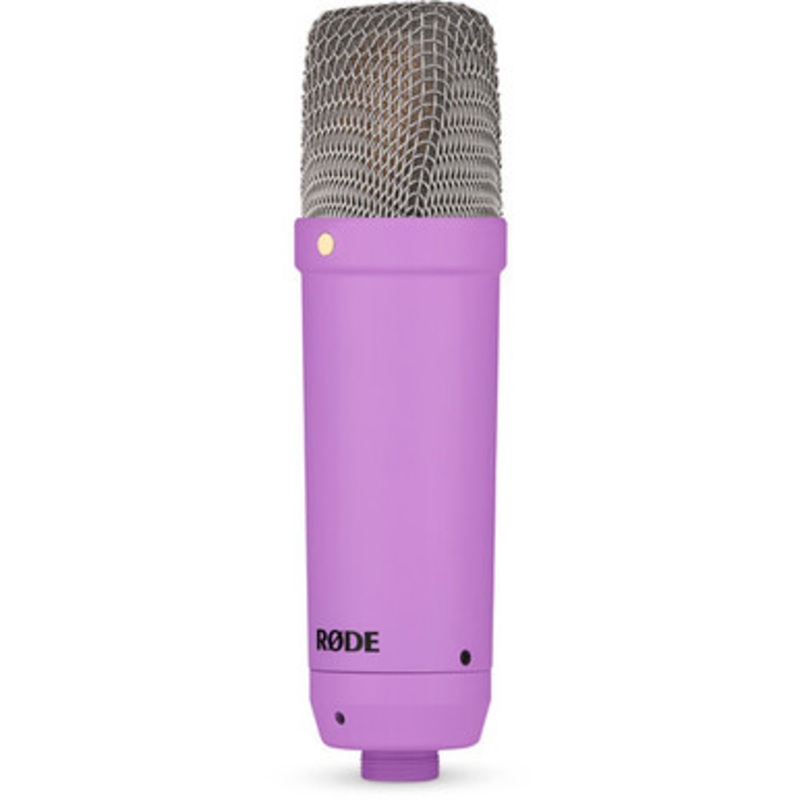 RODE NT1 Signature Series Large-Diaphragm Condenser Microphone , Purple | NT1SIGNATUREPURPLE