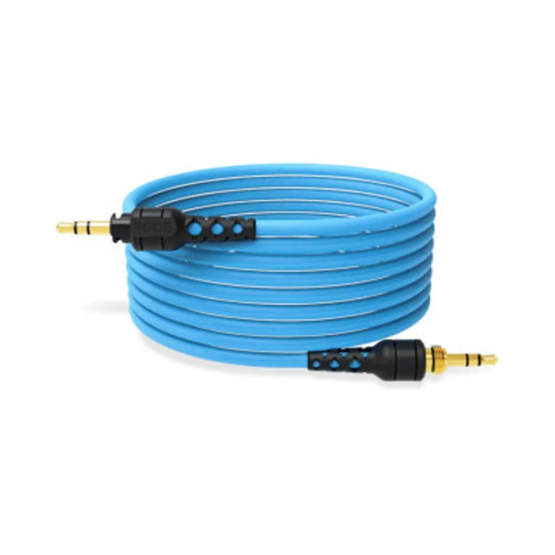 RODE 2.4m Headphone Cable For Use with the RDE NTH-100 Headphones, Blue | NTH-CABLE24B