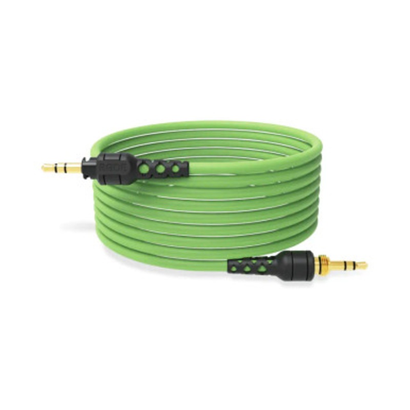 RODE 2.4m Headphone Cable For Use with the RDE NTH-100 Headphones, Green| NTH-CABLE24G