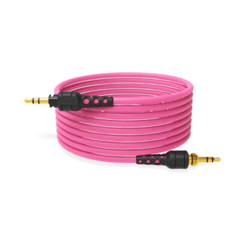 RODE 2.4m Headphone Cable For Use with the RDE NTH-100 Headphones, Pink |NTH-CABLE24P