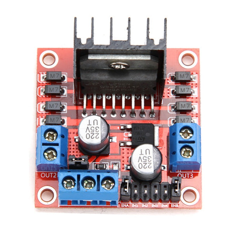 10 Pcs Geekcreit L298N Dual H Bridge Stepper Motor Driver Board For Arduino