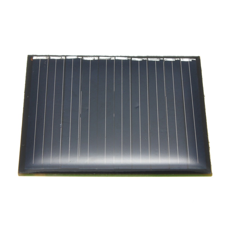 10PCS 5V 0.2W Polycrystalline Mini Solar Panel Photovoltaic Panel