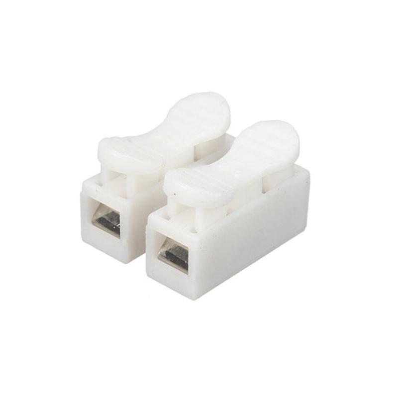100pcs CH2 Quick Wire Connector Terminal Block Spring Connector 10A 220V