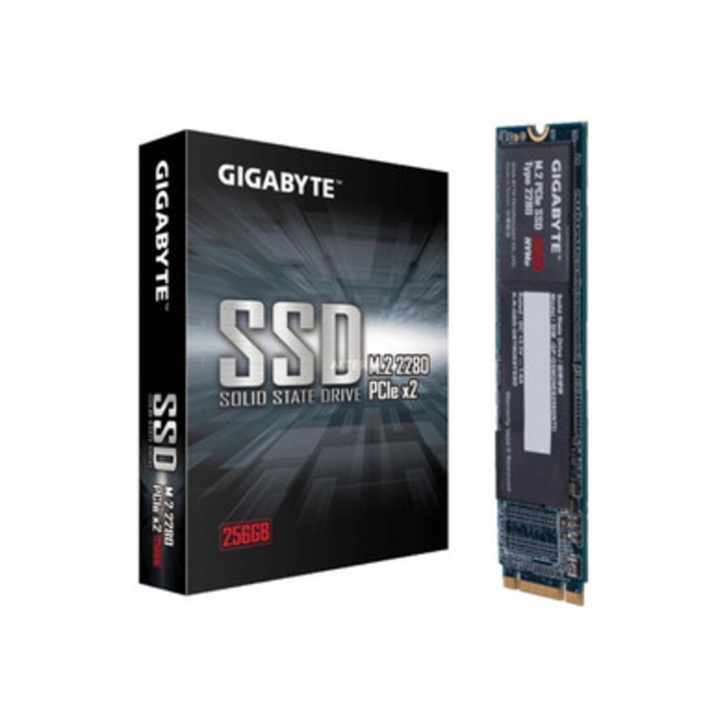 Gigabyte SSD 256GB PCIe 3.0×2 NVMe Internal Solid State Drive | GP-GSM2NE8256GNTD