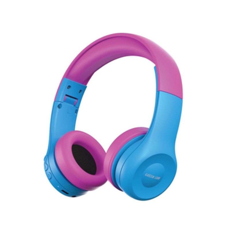 Green Lion Gk-100 Kid Headphone 1 – Blue/Pink | GN100KIDHPBLPK