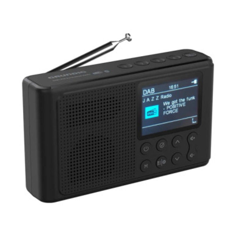 Grundig Music 6500 Portable Radio with Bluetooth, RDS and DAB+ – Black | MUSIC 6500 BLK