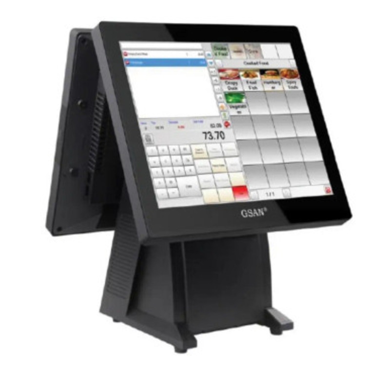GSAN  GS-T3 Dual Screen Touch POS system | GS-T3
