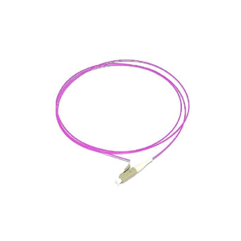 EussoNet Pigtail LC/UPC OM4 Simplex multimode – 1M 0.9MM | EU-OM4PG-1M-407