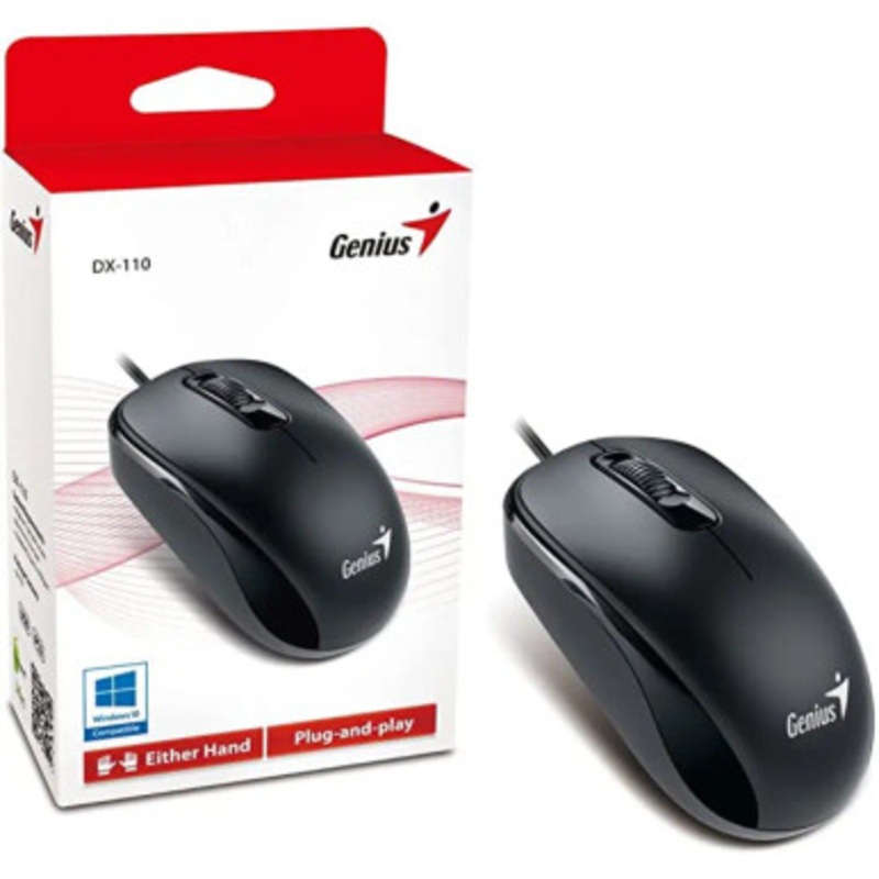 Genius DX-110  Black USB Optical Mouse | DX-110