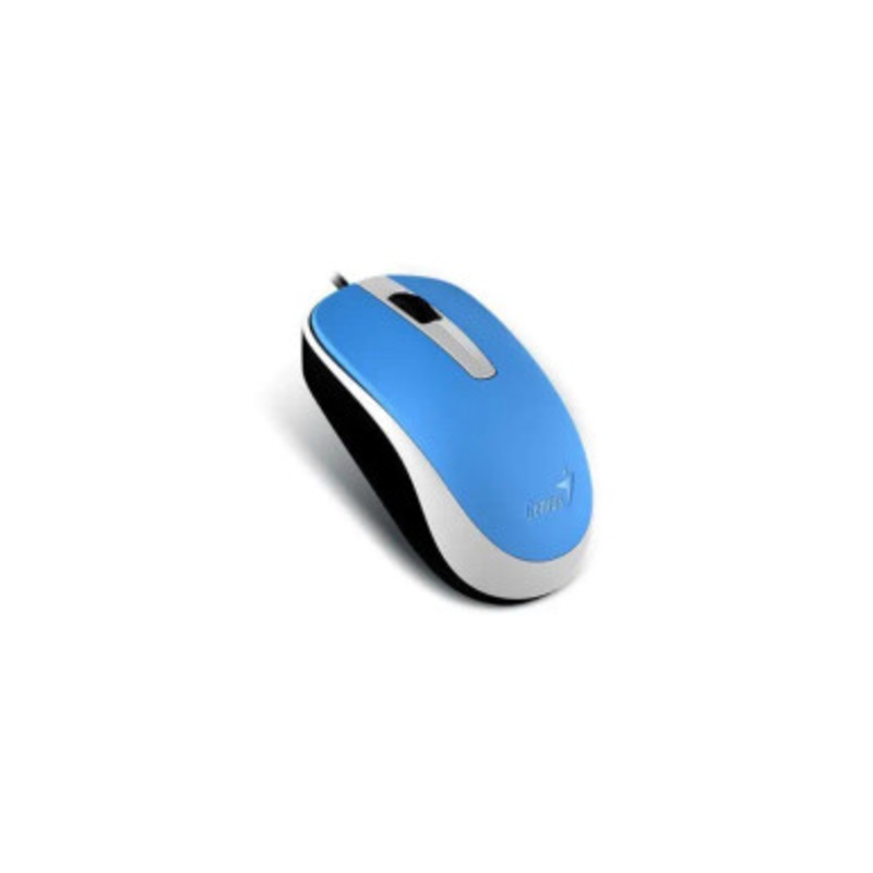 Genius DX120 Wired Optical Mouse, Blue | DX120