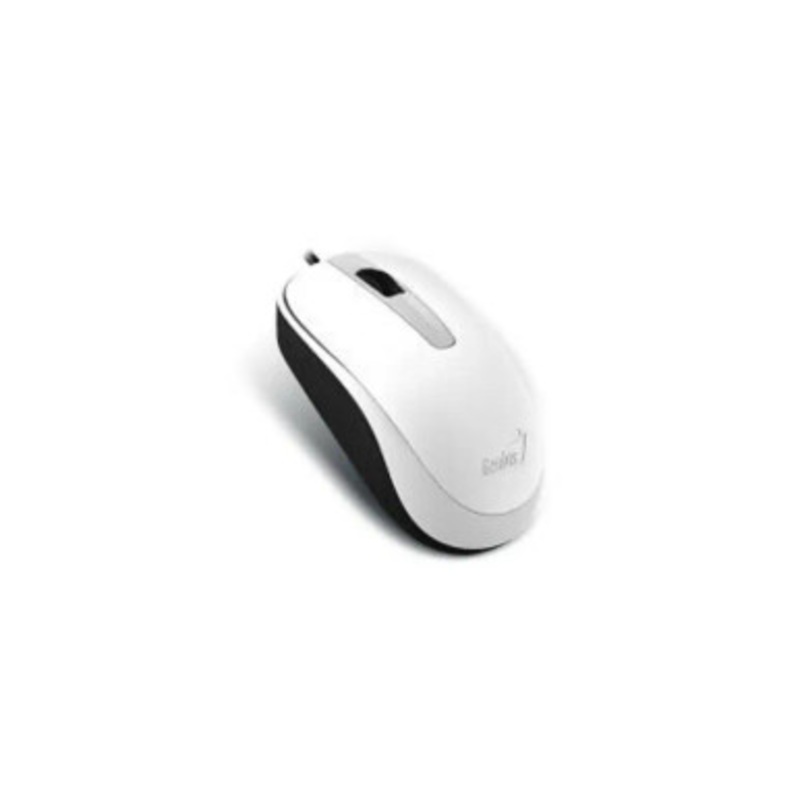 Genius DX120 Wired Optical Mouse, White | DX120