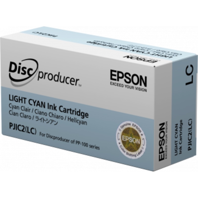 Epson Discproducer Ink Cartridge, Light Cyan | C13S020448