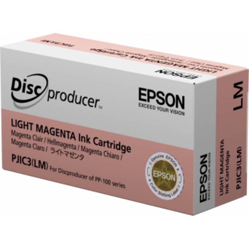 Epson Discproducer Ink Cartridge, Light Magenta | C13S020449