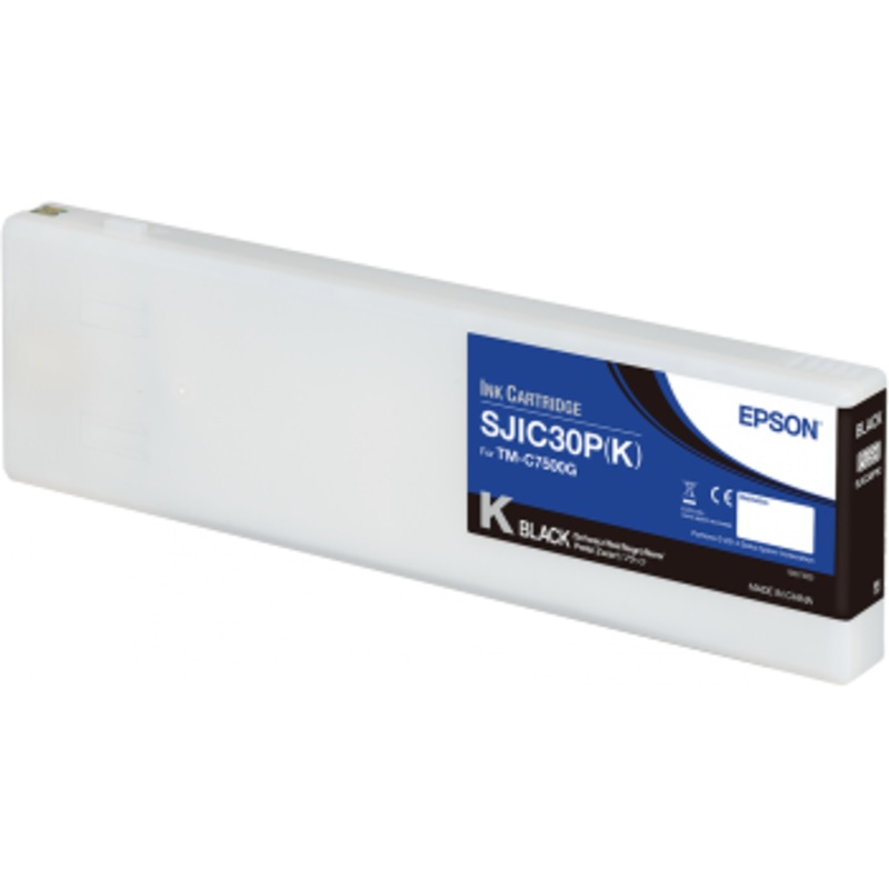 Epson SJIC30P(K): Ink cartridge for ColorWorks C7500G (Black) | C33S020639