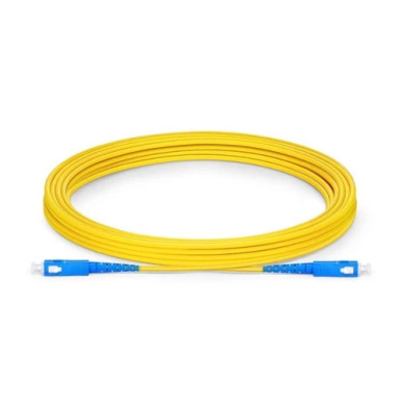 EussoNet LC to LC Fiber Patch Cable Single Mode SIMPLEX – 1m 3.0mm | EU-F01LCS-030