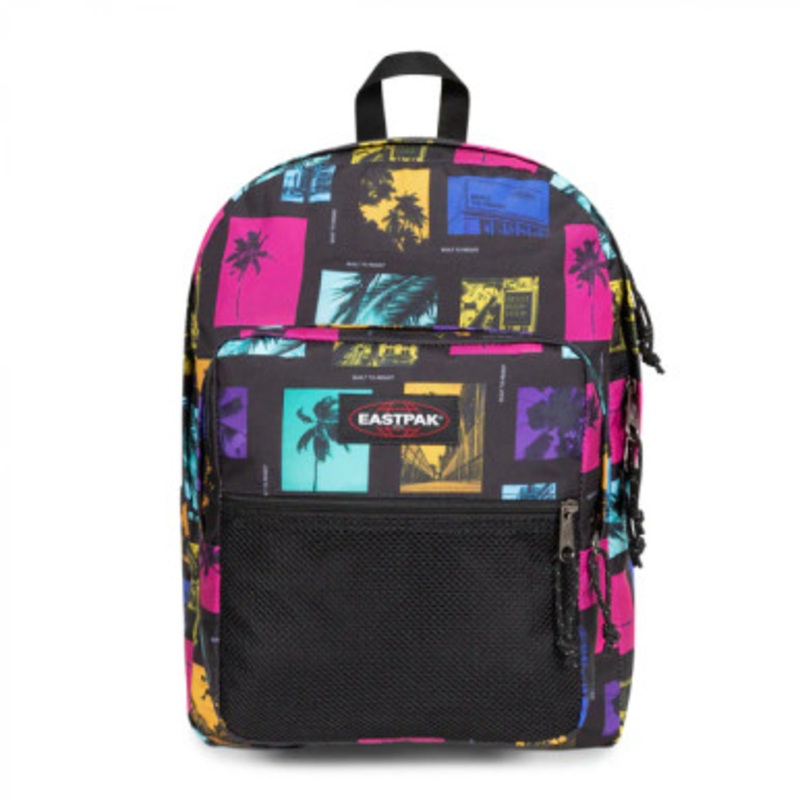 Eastpak Pinnacle City Bay Black Medium Backpack with Laptop Protection | EK0000606O0
