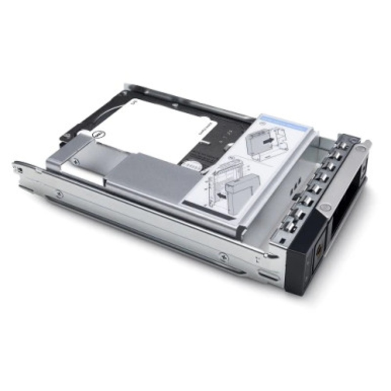 Dell 600GB 15K RPM SAS ISE 12Gbps 512n 2.5in Hot-plug Hard Drive, 3.5in HYB CARR, CK | 400-ATIO