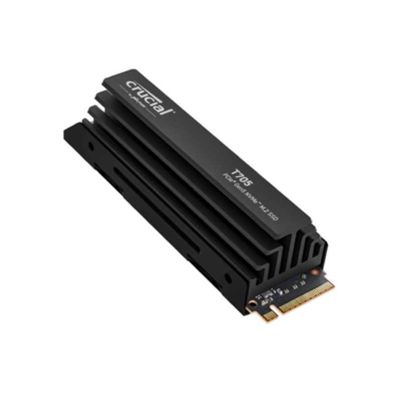 Crucial T705 2TB PCIe Gen5 NVMe M.2 SSD with Heatsink | CT2000T705SSD5