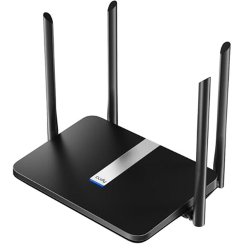 Cudy X6 AX1800 Wi-Fi 6 Router  Dual-Band 1.8 Gbps, 5 Gigabit Ports, Mesh Support