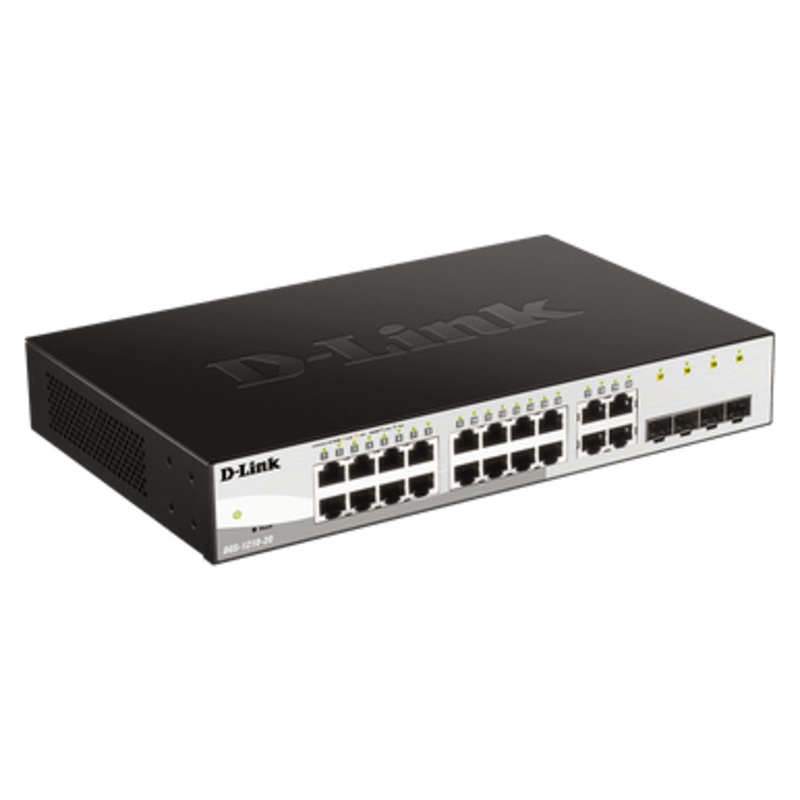D-Link 20-Port Gigabit Smart Managed Switch | DGS-1210-20