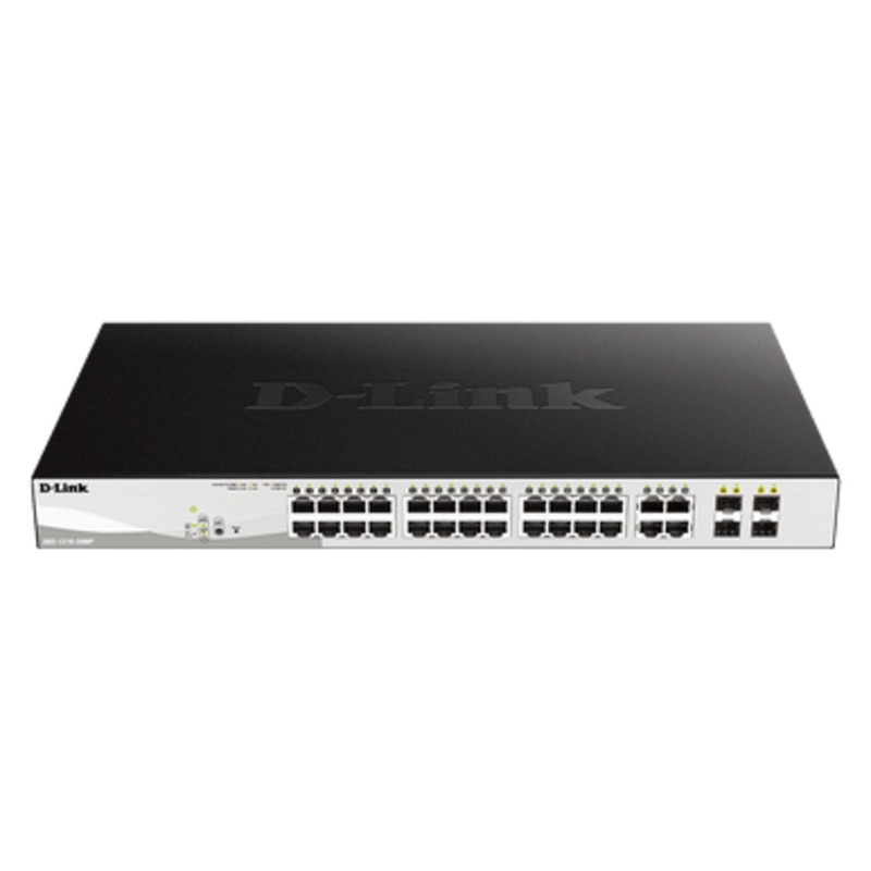 D-Link 28-Port Gigabit Smart Managed PoE Switch | DGS-1210-28P