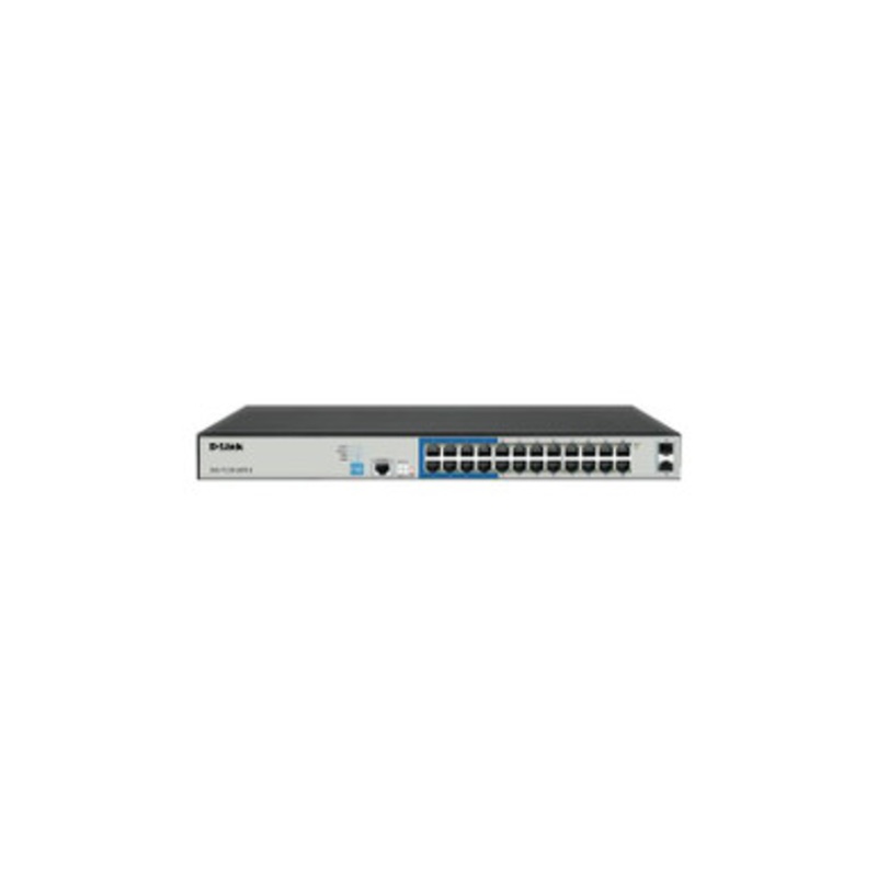 D-Link  Switch 24x 10/100/1000BASE-T PoE Ports   |DGS-F1210-26PS-E