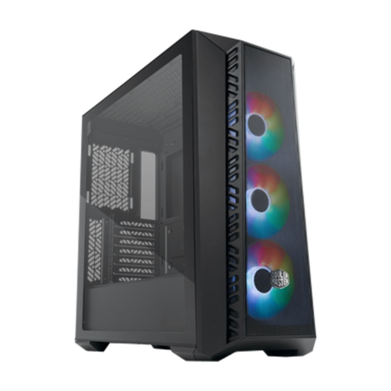 Cooler Master MasterBox 520 MESH ARGB ATX Mid Tower Case – Tempered Glass | MB520-KGNN-S00